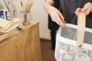 Directions for Making A Cleaning Supply Gift Basket